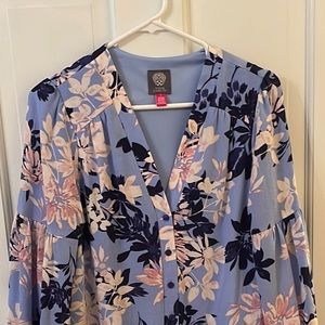 Vince Camuto Floral Dress